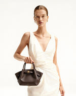 Sac Mini Tote Hana - Marron Foncé