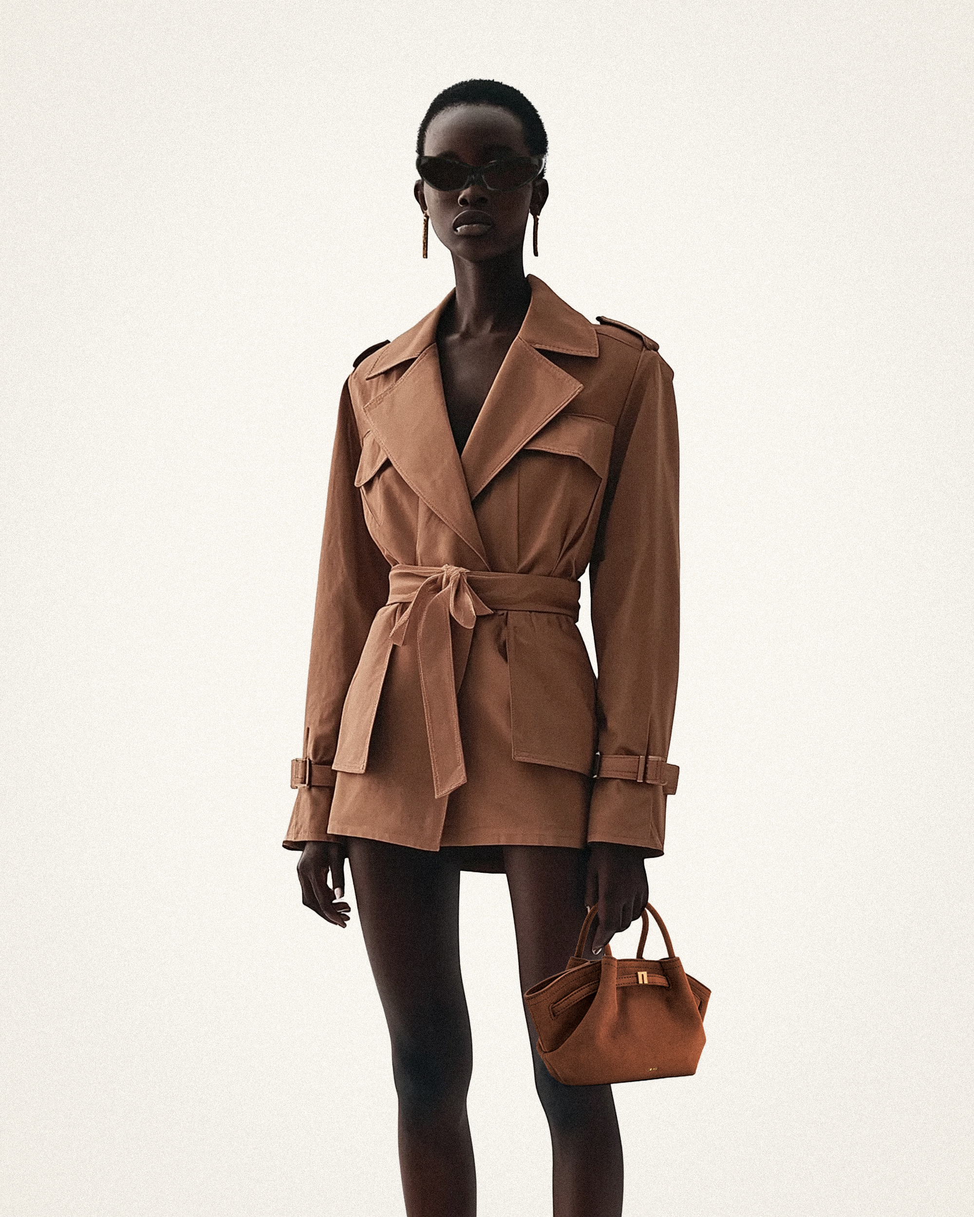 Sac fourre tout suede outlet