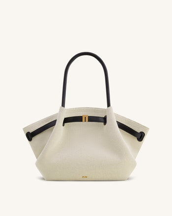 Sac cabas moyen Hana – Toile noire