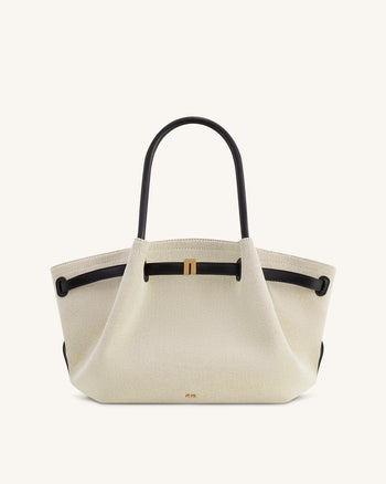 Sac cabas moyen Hana – Toile noire