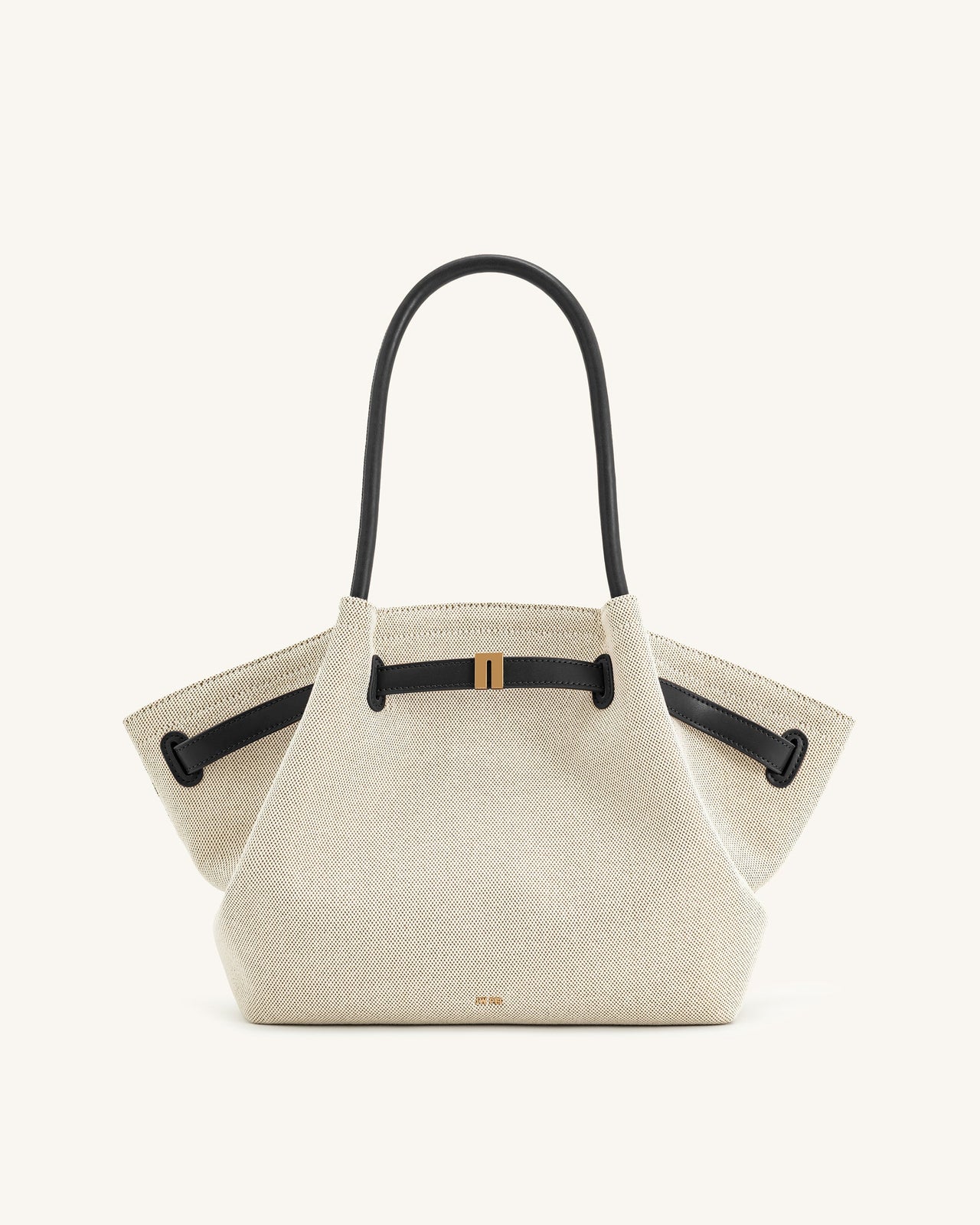 Sac cabas moyen Hana – Toile noire