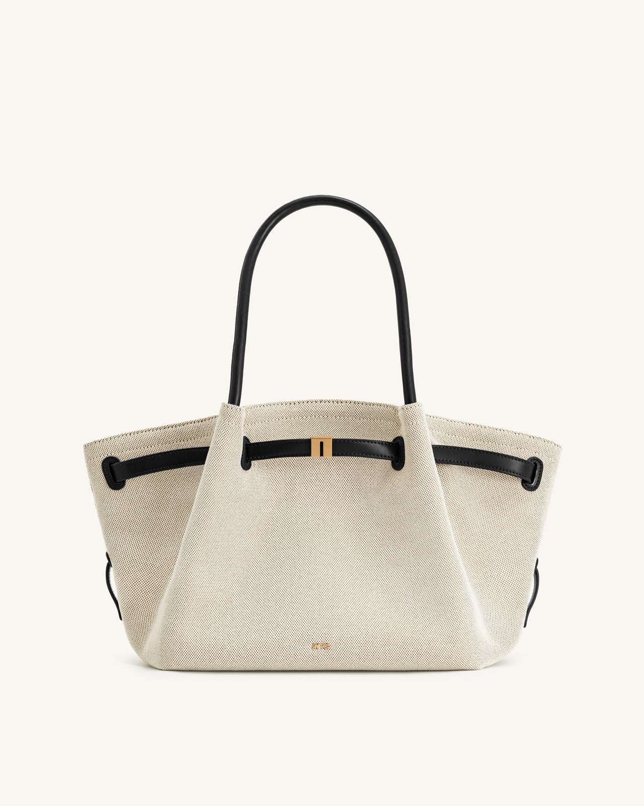 Sac cabas moyen Hana – Toile noire