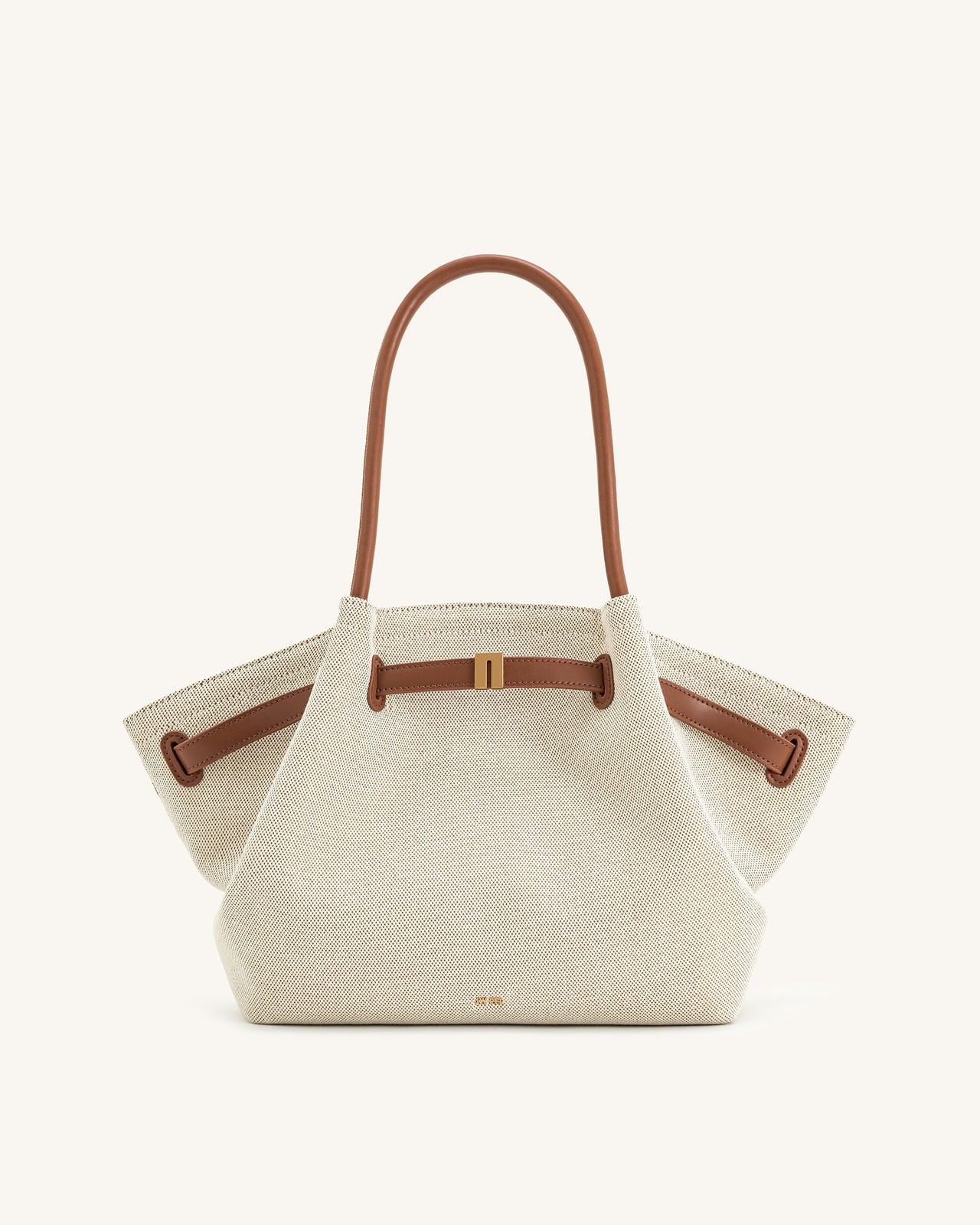 Hana Sac Cabas Moyen – Toile Marron