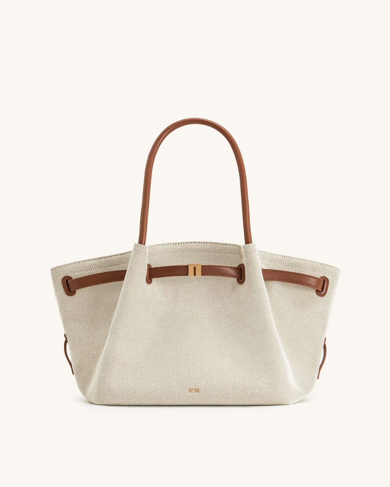 Hana Sac Cabas Moyen – Toile Marron