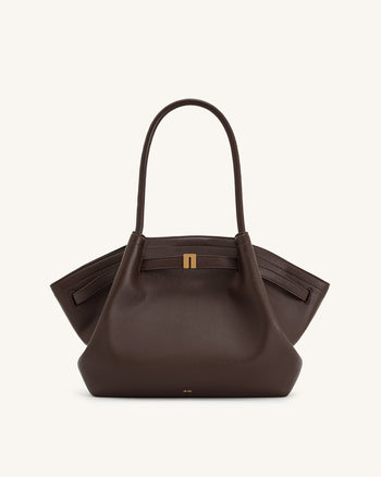Hana Sac Cabas Moyen – Marron Foncé