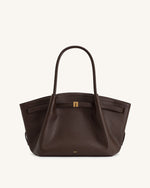 Hana Sac Cabas Moyen – Marron Foncé