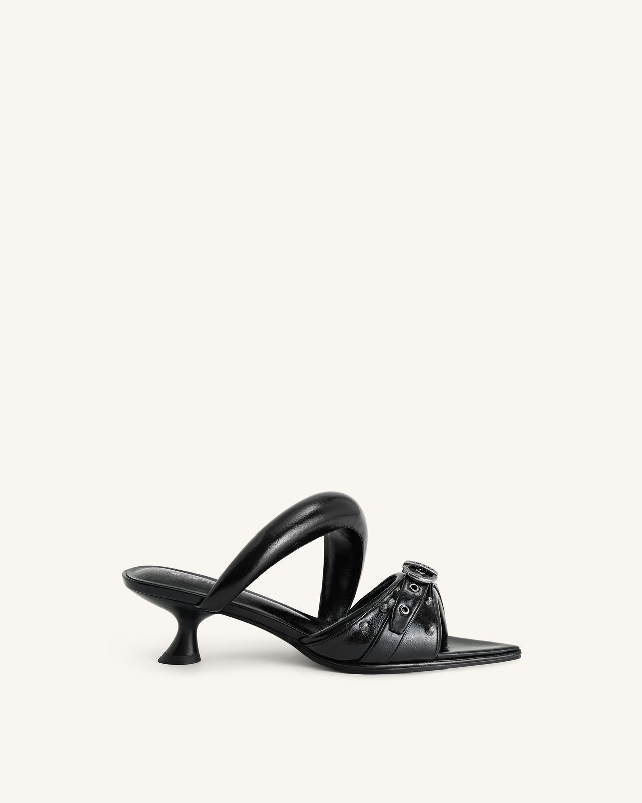Mule cloutée Sara - Noir