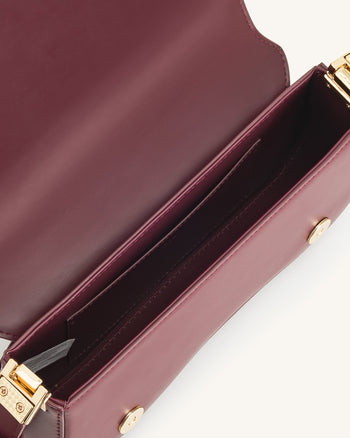 Sac à bandoulière Joy - Rouge foncé