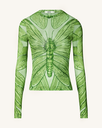 Top Transparent Dragonfly Vein – Vert