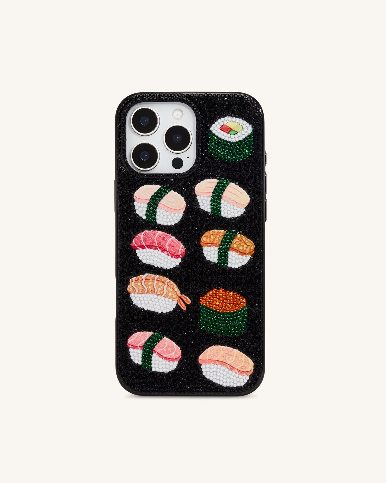 Coque de Téléphone Sushi - Noir Multicolore