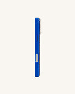 Coque Chien Teckel avec Fleurs – Multicolore/Bleu