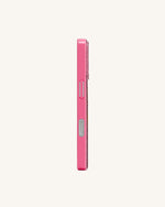 Étui iPhone Strass "So What" - Rose