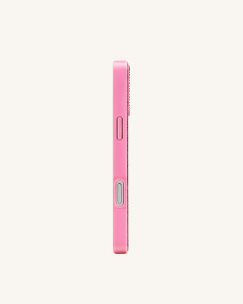 Coque de téléphone Bling Couronne Holiday - Rose