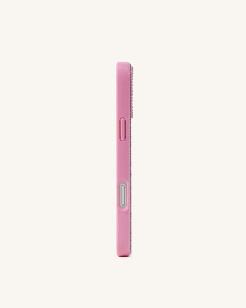 Coque de téléphone Angel lapin pailleté - Rose