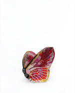 Pochette Papillon en Cristal Paisley - Multicolore