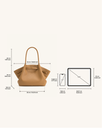 Hana Sac Cabas Moyen – Couleur Latte
