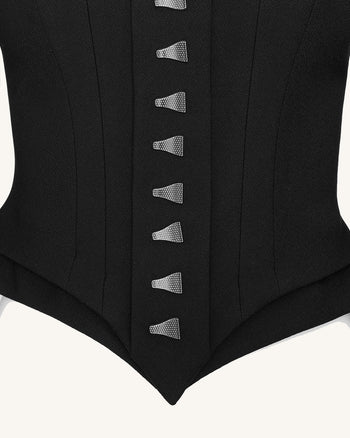 Blazer Inspiré du Corset Lydia - Noir