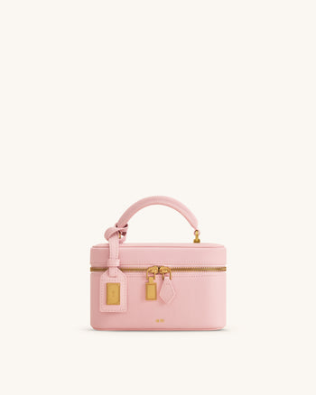Cleo Sac à poignée supérieure forme boîte - Rose