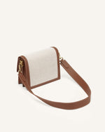Sac Mini Flap  - Beige Canevas