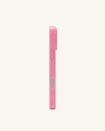 Coque de téléphone à motif cœur rose - Rose