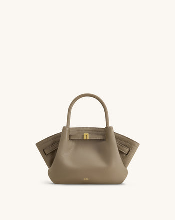 Mini sac cabas Hana - Gris boue