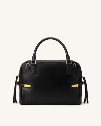 Callie Sac à bandoulière avec détail défense - Noir