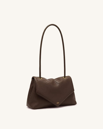 Maya Sac porté épaule enveloppe - Marron