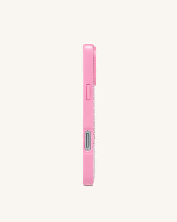 Coque de téléphone ange en strass - Rose