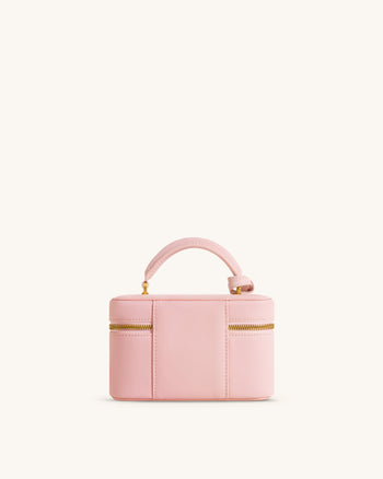 Cleo Sac à poignée supérieure forme boîte - Rose