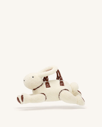 Bella Sac à main en forme de lapin - Blanc