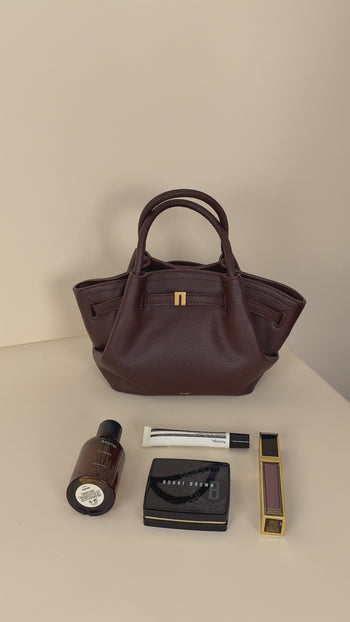 Sac Mini Tote Hana - Marron Foncé
