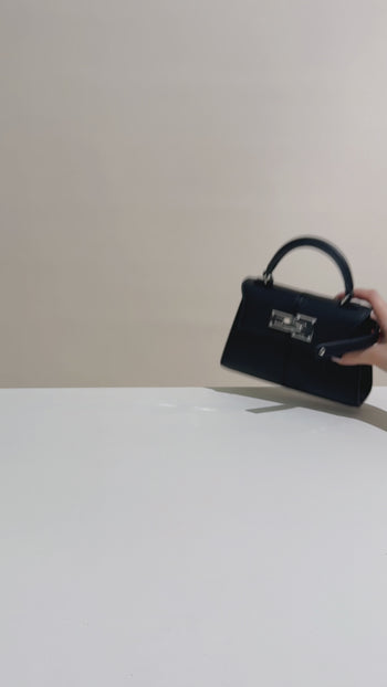 Sac à bandoulière Elise - Noir
