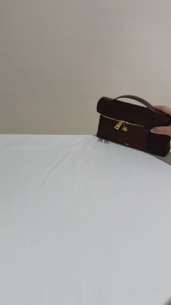 Sac à poignée supérieure Thea - Bordeaux