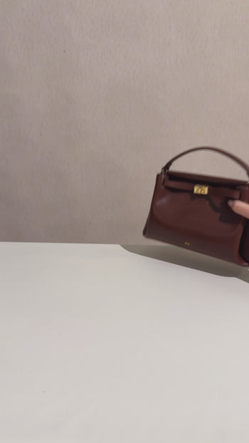 Carmen Sac à poignée supérieure – Abricot
