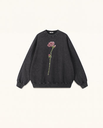 Le pull rose à strass The Enchanted - Noir