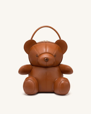 Teddy Sac bandoulière fantaisie ours - Marron