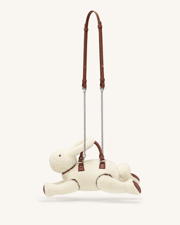 Bella Sac à main en forme de lapin - Blanc