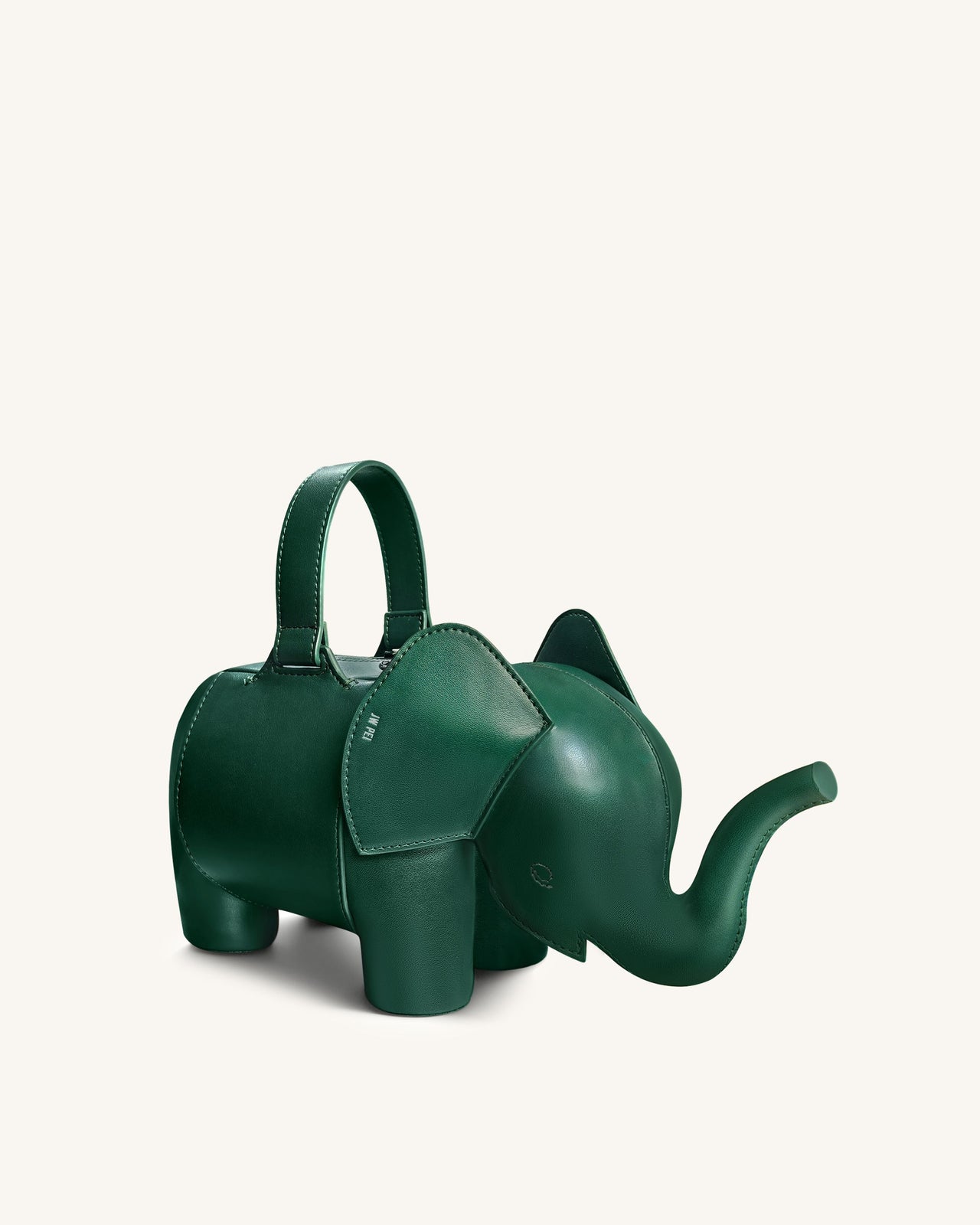 Claire Sac à main en forme d'éléphant - Vert