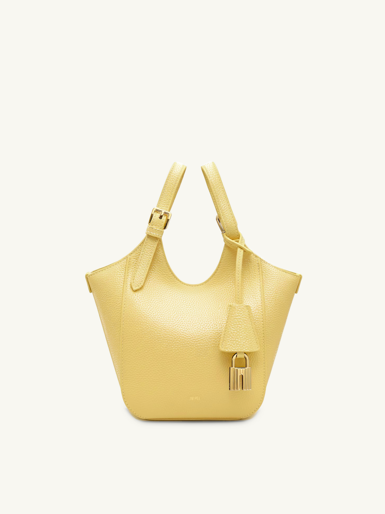 Ines Sac cabas avec cadenas - Jaune