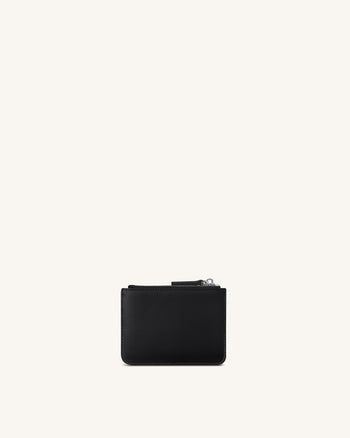 Seren Porte-cartes zippé - Noir