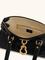 Sac fourre-tout allongé Yvette - Noir