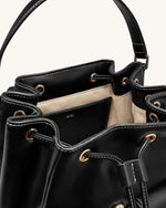 Harper Sac à dos à boucle et poches - Noir