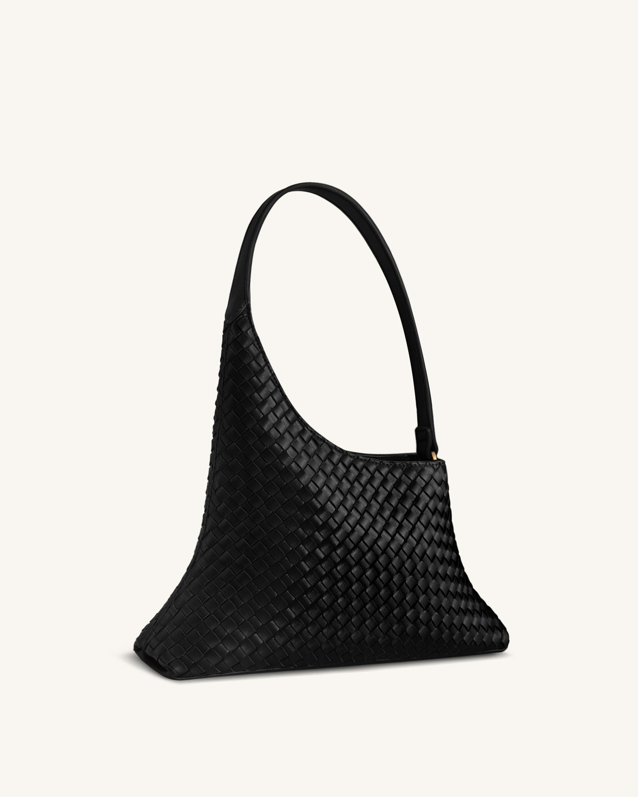 Lyra Sac à bandoulière Tressé - Noir