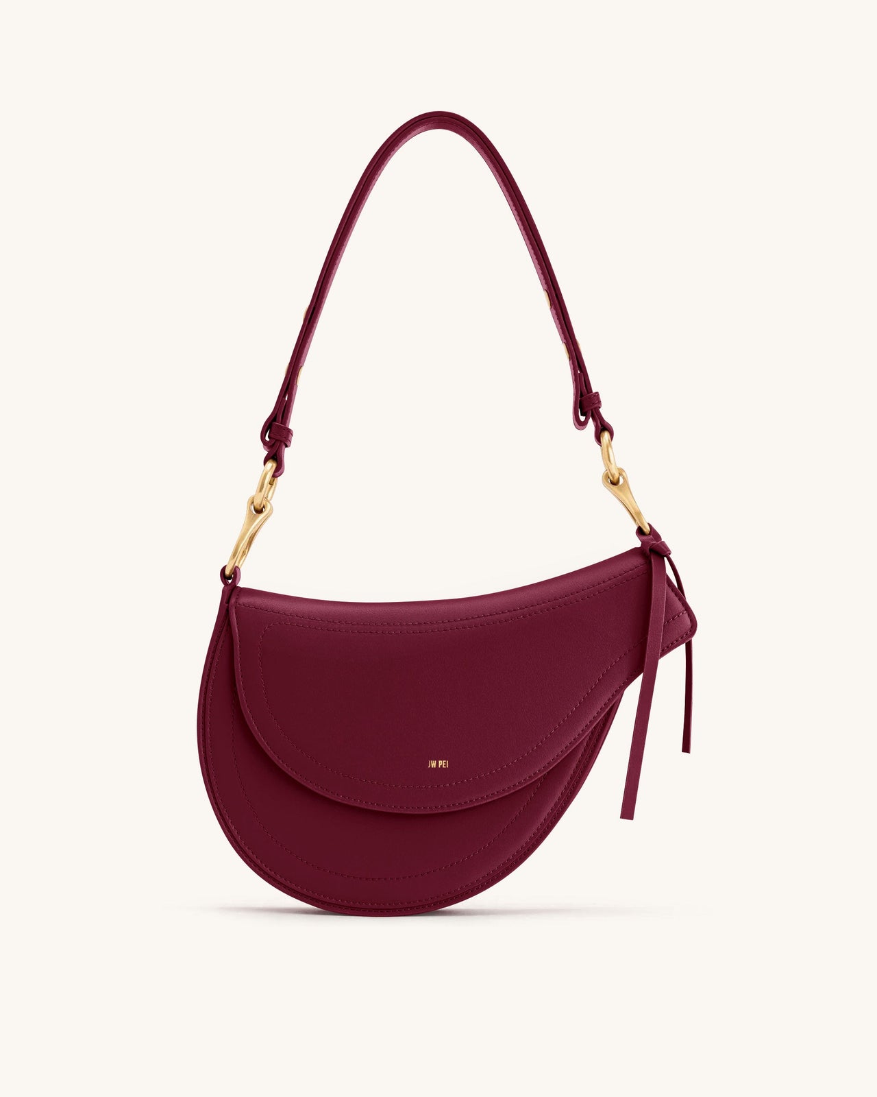Sac bandoulière Ashlie - Bordeaux