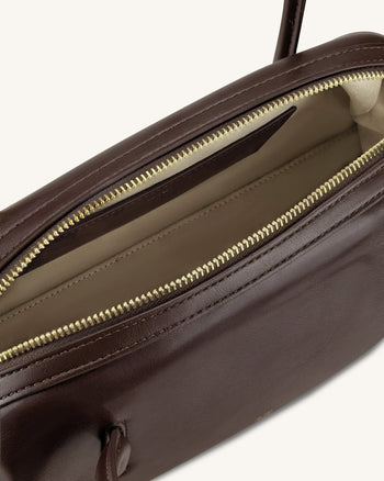 Aveline Sac à bandoulière - Marron foncé