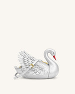 Alani Sac bandoulière en forme de cygne - Argenté