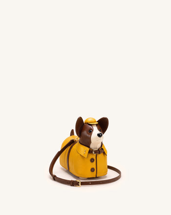 Sac bandoulière Corgi imperméable pour chien - Jaune