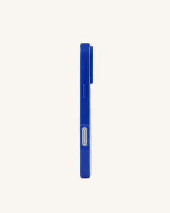 Coque de téléphone art vase citron - Bleu