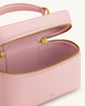 Cleo Sac à poignée supérieure forme boîte - Rose