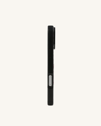 Coque de téléphone étoile zébrée - Noir